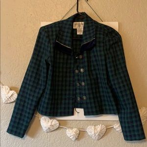 Cropped dressy jacket